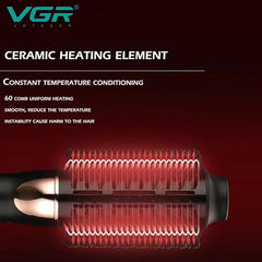 Ηλεκτρική βούρτσα μαλλιών-πιστολάκι VGR 1000W
