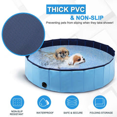 Πισίνα για κατοικίδια μπλέ απο PVC 80X20cm