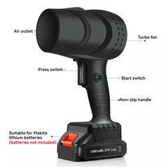 Turbo Fan Jet Φυσητήρας Μπαταρίας