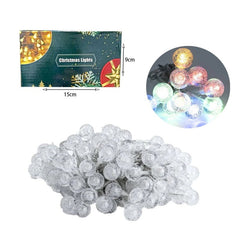 Χριστουγεννιάτικα λαμπάκια πολύχρωμα RGB 10m 60 LED