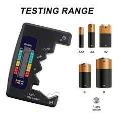 Ψηφιακό Battery Tester με υποδοχή C/AA-AAA-N-D 1.5-9V DT-886